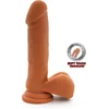 Image de Dual Density Dildo 8inch Balls