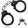 Image de TOYJOY - Metal Handcuffs - Bondage / SM Cuffs Zwart