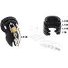 Image de Hidden Desire Kuisheidskooien Siliconen - Chastity Cock Cage Silicone Small