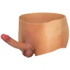 Image de Hidden Desire Bodies Siliconen - Penis Boxershort 18 cm Dildo - L