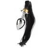 Image de Black Hair Pony Tail Rosebud
