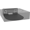 Image de Cavus - Horizontale Muursteun voor Sonos AMP   Sterk & Ventilerend Design   Inclusief Montagemateriaal