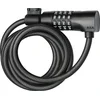 Image de AXA Resolute C8-180 Kabelslot   180 cm   8 mm   Codeslot   Automatische kliksluiting   Inclusief framehouder   Matzwart