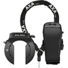 Image de AXA Atlas + ULC 130/5,5 Plug in Ketting + Tas   Fietsslot Bundel   ART 2 Frameslot   Plug in Compatibel   130 cm Insteekketting   Zwart