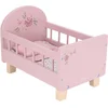 Image de Little Dutch Poppenbed   Soft Flowers   Roze Hout