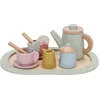 Image de Little Dutch Houten Thee Servies - Speelgoedtheeservies