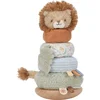 Image de Little Dutch Stapeltoren pluche leeuw - Safari Friends