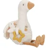 Image de Little Dutch Newborn Naturals Activiteitenknuffel Little Goose
