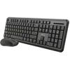 Image de Trust Ody Draadloos Toetsenbord En Muis Zwart QWERTY Spanish