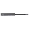 Image de Trust Halyx-4-port 24948 USB-hub 4 poorten USB-A USB 3.2 Gen1 5 GBit/s Met USB-C stekker Donkergrijs