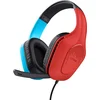 Image de Trust GXT 416S Zirox - Bedrade Gaming Headset - voor Nintendo Switch - 3.5mm - Stereo - Rood/Blauw