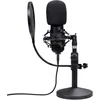 Image de Trust GXT 269 Emita II Streamingmicrofoon met tafelstandaard - USB streaming microfoon - Gaming Microfoon - Podcast Streaming - Zwart