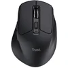 Image de Trust Niven Comfortabele Multi Draadloze Muis - Multi-apparaat Muis   Oplaadbare Muis   Ergonomische muis - USB-C & Bluetooth   Zwart