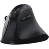 Image de Trust Vyran Ergonomische Multi-Wireless Hyperscroll Muis - Verticale Ergonomische Muis - Bluetooth & RF Draadloos - 4800 DPI - Zwart