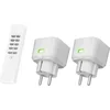 Image de KlikAanKlikUit Set Van 2 Stekkers 3500W Met Afstandsbediening