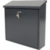 Image de V-Part - Wandbrievenbus Malagan - Galvanized steel Powder Coated - antraciet - Brievenbus