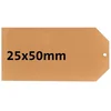 Image de Label HF2 karton Nr0 200gr, 25x50mm 1000 st,