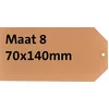 Image de Label HF2 karton Nr8 200gr, 70x140mm 1000 st,