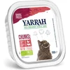Image de Yarrah brokjes in saus biologische kip en rund, kuipje - 100 gr