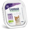 Image de Yarrah Bio Kattenvoer Chunks Kip - Kalkoen 100 gr