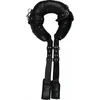 Image de Padded Thigh Sling with Hand Cuffs - Black