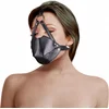 Image de Hoofdharnas met Mondbedekking en Ademend Ball Gag - Zwart