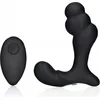 Image de Shots - Ouch! OU906BLK - Stacked Vibrating Prostate Massager with Remote Control - Black