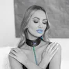 Image de Ouch! by Shots - Venice Collectie - Halsband met Leash - Zwart