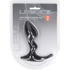 Image de Dubbele Ripple Siliconen Prostaat Massager - Zwart