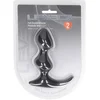 Image de Volledige Dubbele Golf Siliconen Prostaat Massager - Zwart