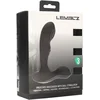 Image de Vibrerende en Tikken Siliconen Prostaat Massager met Bal Stimulator - Zwart