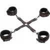 Image de Ouch! Elegance Elegante Hogtie Set met Handboeien en Enkelboeien - Titanium Grijs