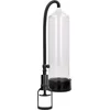 Image de Pumped Comfort Beginners Penis Pomp met Trekkergrip Inclusief Siliconen Penisring - 30 cm - Transparant