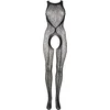 Image de Shots - Le Désir Kruisloze Luipaard Bodystocking - One Size black O/S