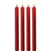 Image de Ouch! Teasing Wax Candles - Waxkaarsen Paraffine - Lage Temperatuur - 4 Stuks - Rood