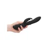 Image de VIVE by Shots - Halo - Ring Rabbit Vibrator - Black