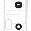 Image de Silicone Pump Sleeve Medium - Black