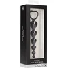 Image de Anal Heart Beads - Black