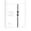 Image de Siliconen Bone Gag - Zwart