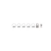 Image de Mancage - Bondagese - Reservesloten - 1 Metalen Slot - 5 Plastic Sloten