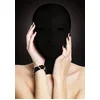 Image de OUCH! Subjugatie Masker voor Complete Gezichts Bedekking Licht Transparant   Zwart
