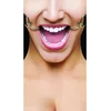 Image de Ouch!    Hook Gag’ Mond Knevel met Haak voor Stille Liefde - Zwart