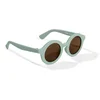 Image de Little Dutch kinderzonnebril rond groen - roze - sunglasses - zonnebril