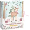 Image de Little Dutch Adventskalender met armbandjes, bedels en stickers - 24 vakjes - Knutselen - Speelgoed kinderen - Voor meisjes