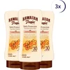 Image de Hawaiian Tropic Satin Protection Sun Lotion - SPF30 - 180ml - 3 Stuks - Zonnebrand - Tropische geur - Dermatologisch getest - Waterbestendig - Voordeelverpakking