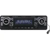 Image de Caliber Autoradio met Bluetooth - USB, SD, AUX, FM - 1 DIN - Enkel DIN - Retro Oldtimer Look - Handsfree bellen (RMD120BT-B)