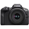 Image de Canon EOS R100 + RF-S 18-45 IS STM + RF 75-300 - Systeemcamera - Foto en Video - Compact formaat - Creative assist - Inclusief standaard zoomlens + telezoomlens