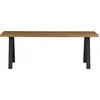 Image de WOOOD Tablo Tuintafel Met A-poot - Ayous/ Metaal - Naturel - 75x210x81