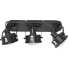 Image de KS Verlichting - plafondlamp - Satellite - 3 spot - zwart - GU10 - dimbare lamp - opbouwspot - industriele lamp - plafondlamp woonkamer