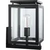 Image de KS Verlichting buitenverlichting - De Vecht wandlamp - Zwart - Modern - Vierkant - E27